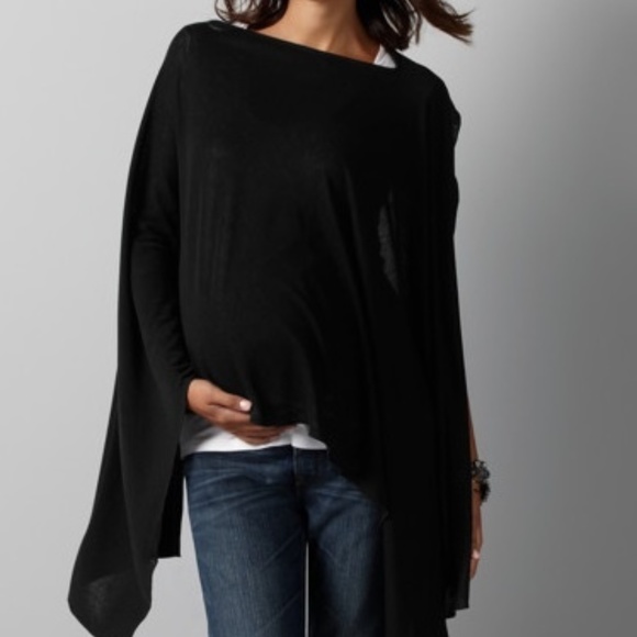 Maternal America Sweaters - Maternal America Poncho (Maternity) Maternal America Sweaters - Maternal America Poncho (Maternity)
